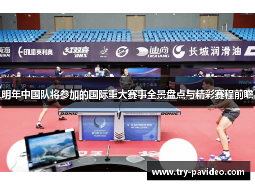 明年中国队将参加的国际重大赛事全景盘点与精彩赛程前瞻